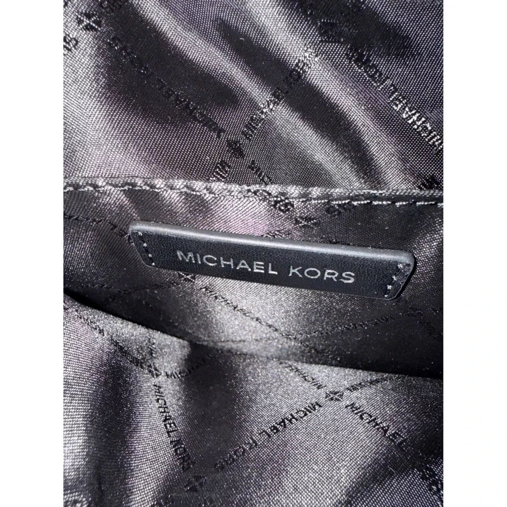 Michael Kors Sammy Plaid Medium Convertible Shoulder Bag Black Multi 35F6S8SL8U